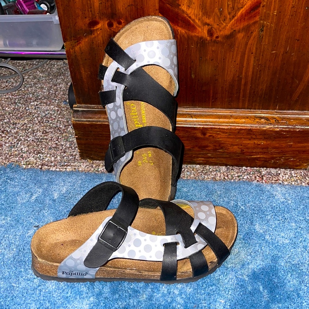 BIRKENSTOCK PAPILLIO PISA 7.5W REGULAR NWOT FIRM